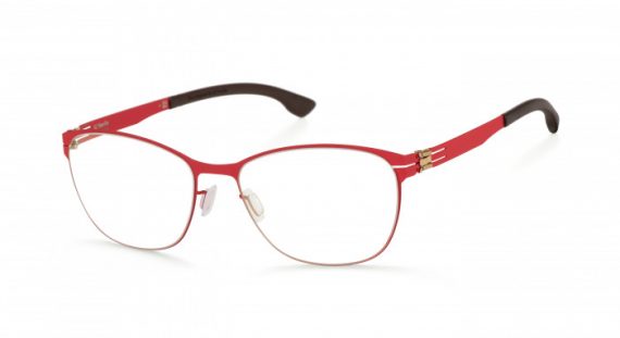 This is Sonja M., a Square-shaped frame from the Classic collection made of Stainless steel. Like all ic! berlin frames, Sonja M. is 100% designed and manufactured in Berlin.